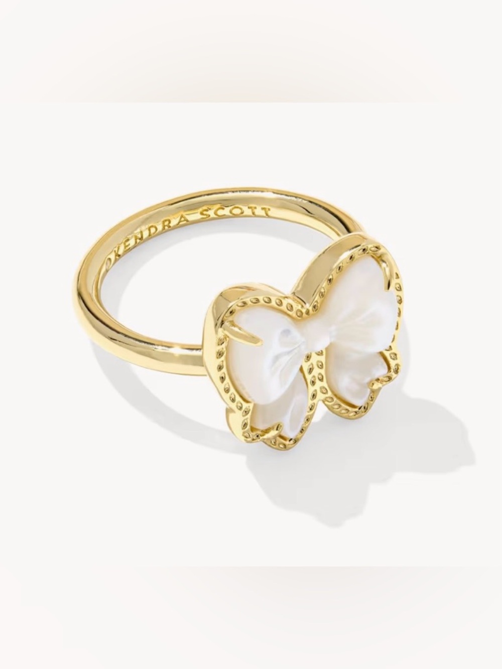 Kendra Scott Haley Bow Ring Size 7-New - Picture 5 of 5